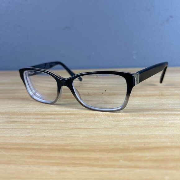Ralph Lauren Eyeglasses Frame Black Clear RA7064 1427 52[]16 135 - Picture 1 of 10
